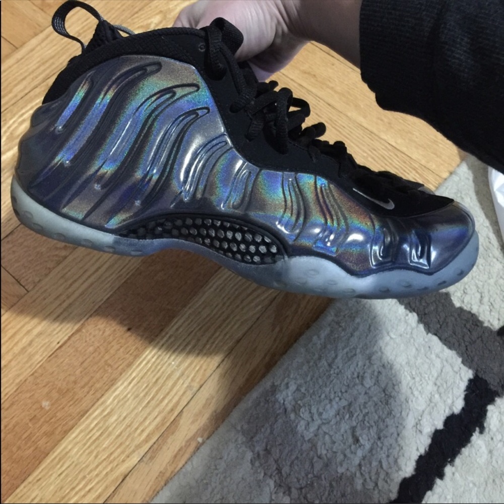Bnwb nike foamposite holograms sneakers